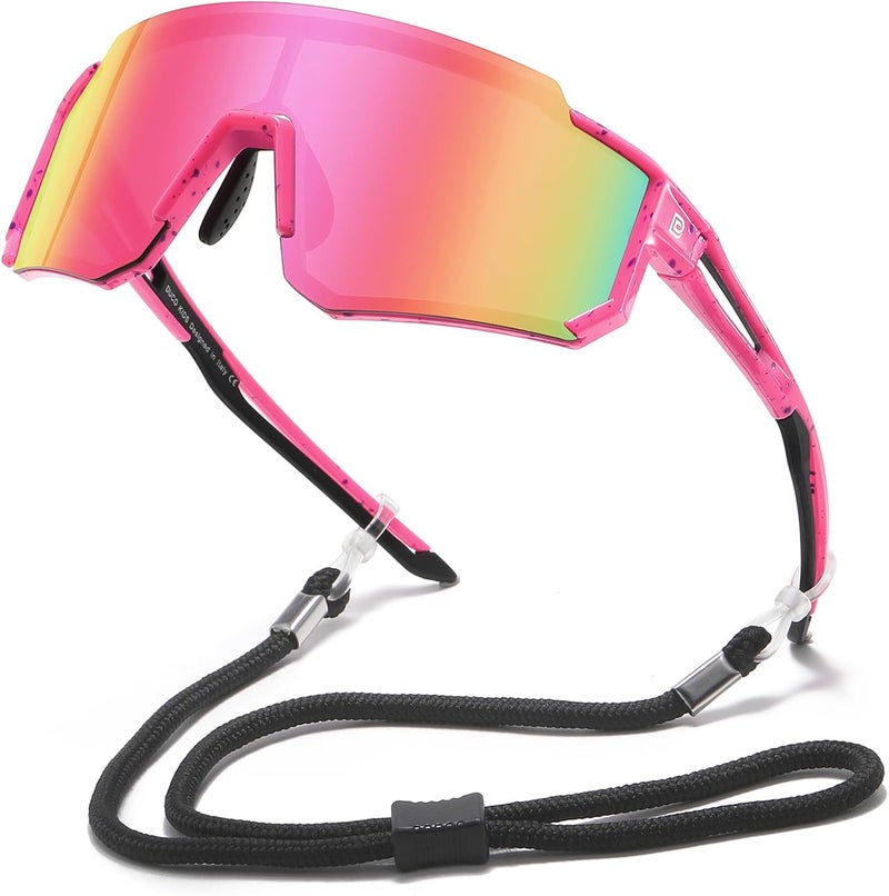 Duco Polarized Kids Sunglasses Youth Sports Cycling Shades Lightweight Frame UV400 Child Boys Girls Baseball SunGlasses DK310 - Image 1